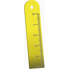 尺子png矢量素材