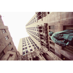 繁华市中心街头