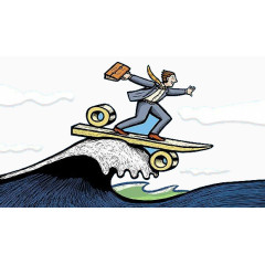 乘风破浪前进漫画