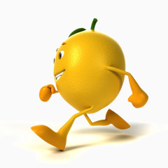拟人化柠檬 动漫动作