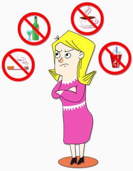 h5素材思考中的女性