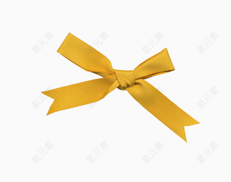 橙色创意蝴蝶结布条