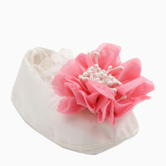 Hanakimi花君YEX003定制款英国儿童缎面学步鞋