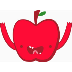 可爱卡通水果设计矢量素材