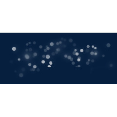 白色光点漂浮效果