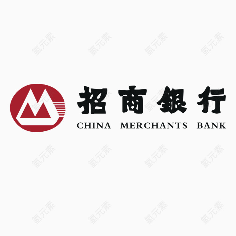 招商银行矢量标志