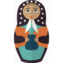 矢量俄罗斯套娃