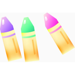 蜡笔设计幼儿招生三折页