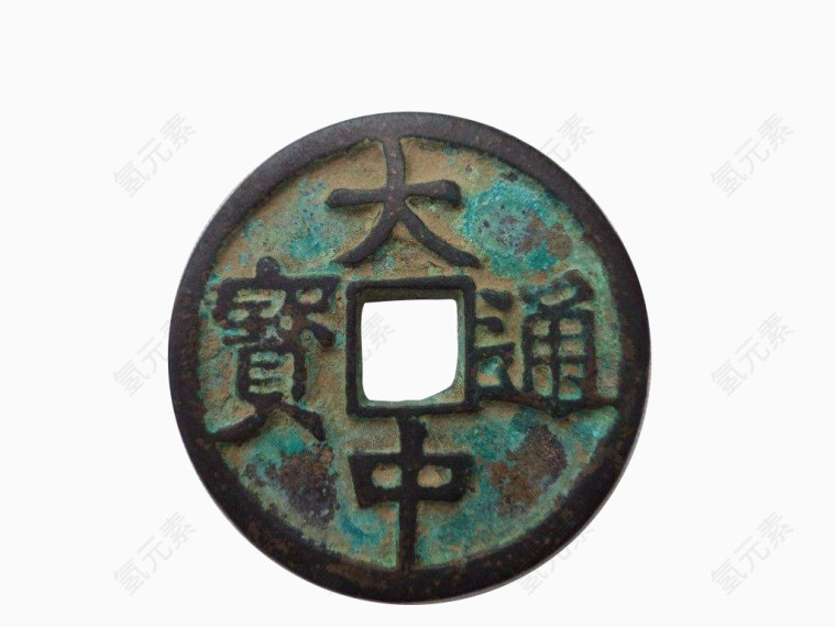 复古古钱装饰免费素材免抠下载