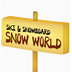 矢量手绘指示牌