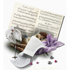 音乐乐谱素材免抠