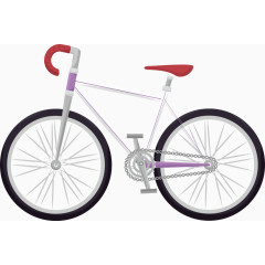 矢量自行车元素