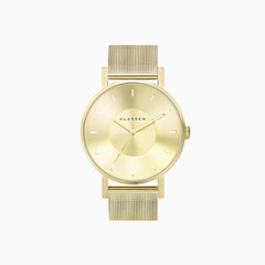 手表钢带石英防水男表