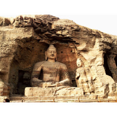 山西大同云冈石窟景区