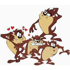 国外 经典 卡通 人物 动物 夸张 搞怪