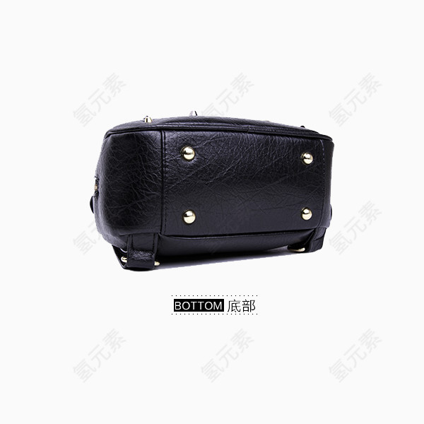 韩版双肩包口红复古包底面