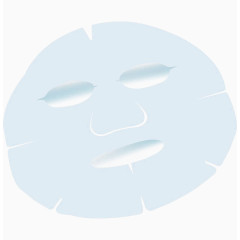 蓝色面膜片