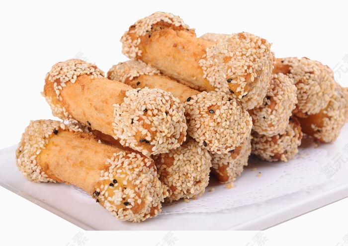 芝麻脆皮香芋卷