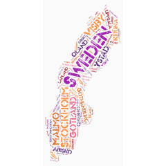 国家划分高清免扣素材