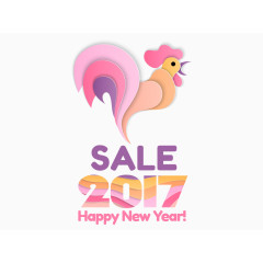 2017鸡年海报标签