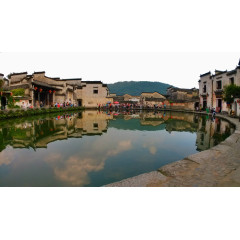 徽式建筑设计素材下载免抠