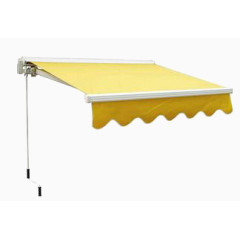 户外阳台铝合金手摇棚