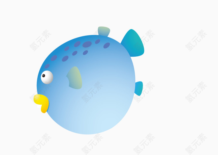 可爱河豚