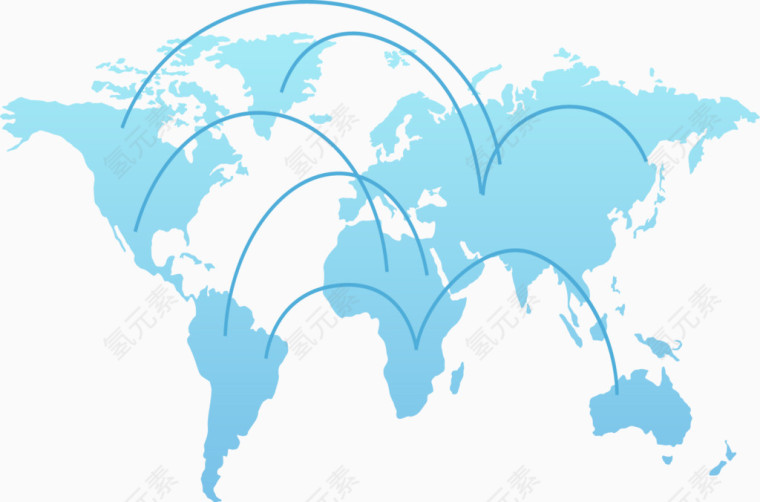 矢量出游地区分布图