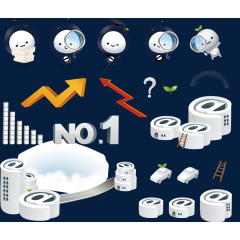 矢量网络科技素材图标合集