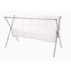 友利特不锈钢X型落地晒衣架