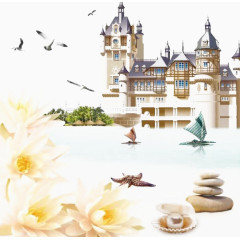 水上城市美景一角