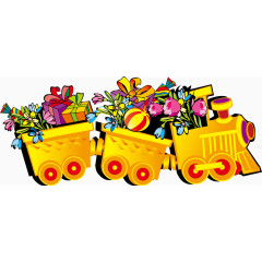 载着礼物的火车