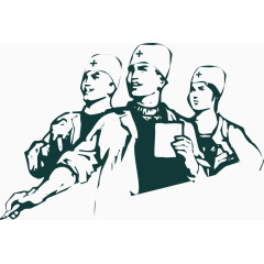 拿小本的医生和护士