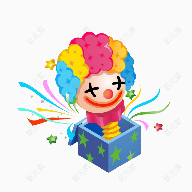 盒子里面的小丑