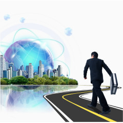 h5素材科技职场