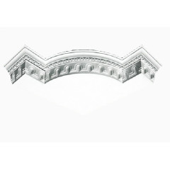 石膏线转角弧形装饰