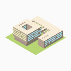 建筑高楼城镇都市地产