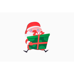派送礼物的圣诞老爷爷