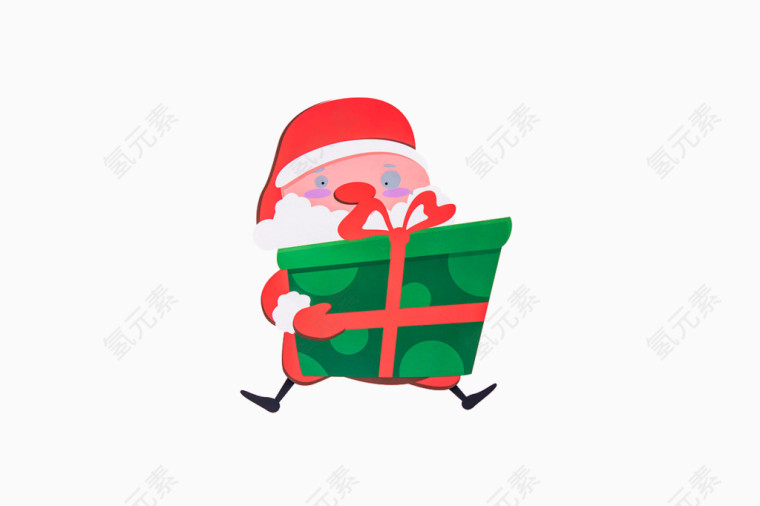 派送礼物的圣诞老爷爷