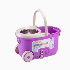 全新滑轮双驱旋转动拖把桶