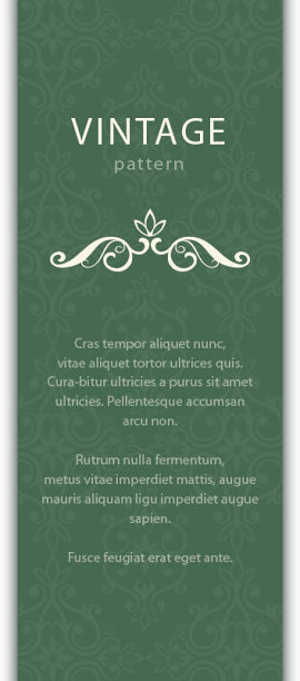 矢量繁荣复古背景