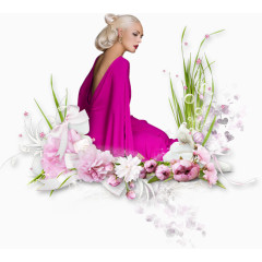 小清新植物元素