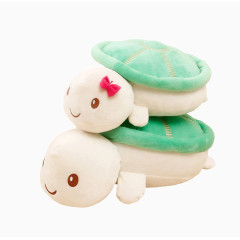 情侣乌龟抱枕公仔毛绒玩具