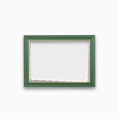 绿色相框