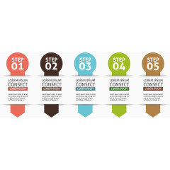 矢量数字分类标签