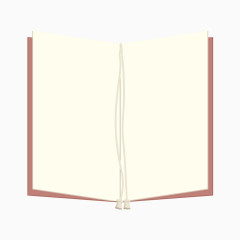 敞开的的书本矢量