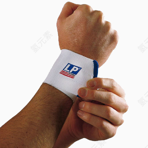 举重弹力绷带护腕