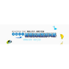 校园暑期美丽大变身