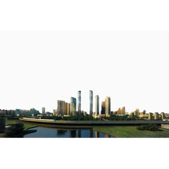 城市市中心建筑