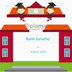 教学楼封面毕业证